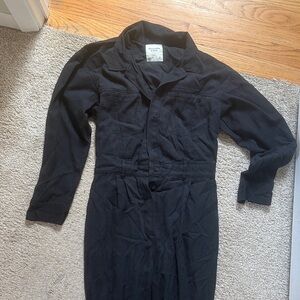 Abercrombie & Fitch Black Utility Jumpsuit